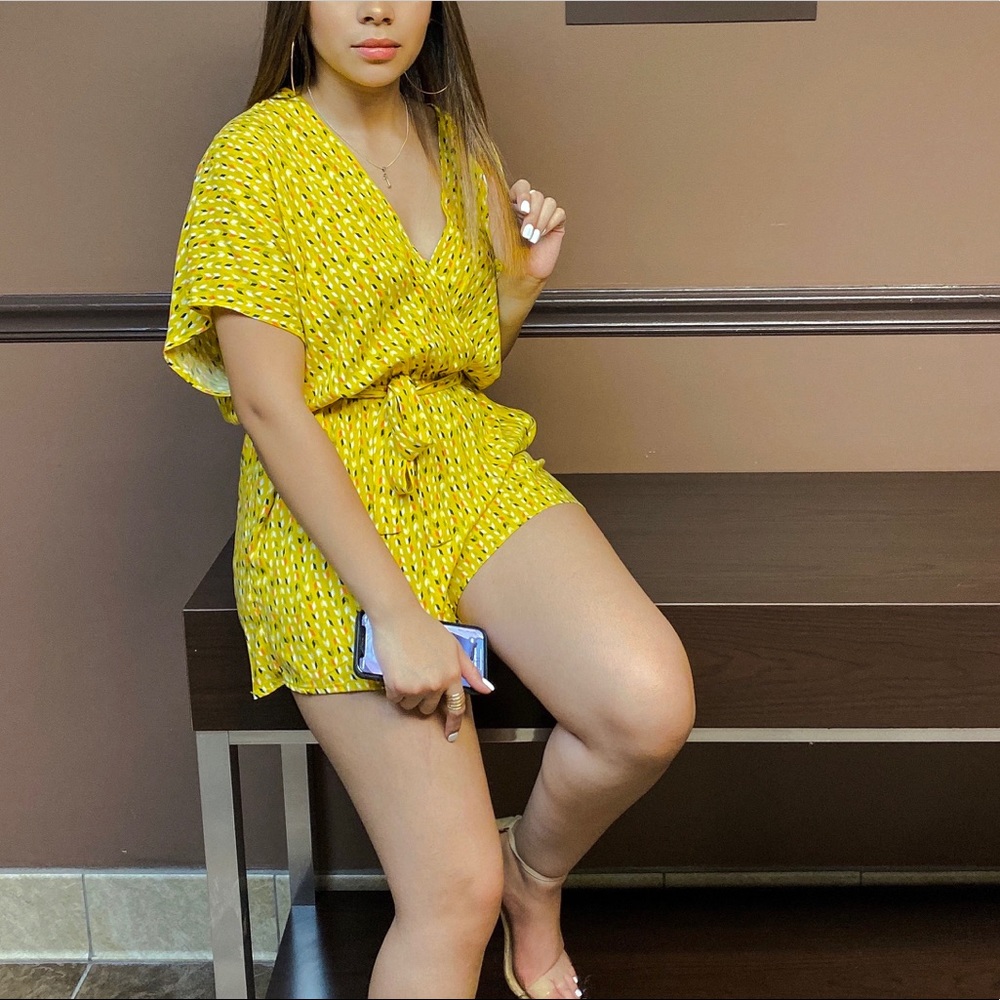 Yellow Romper